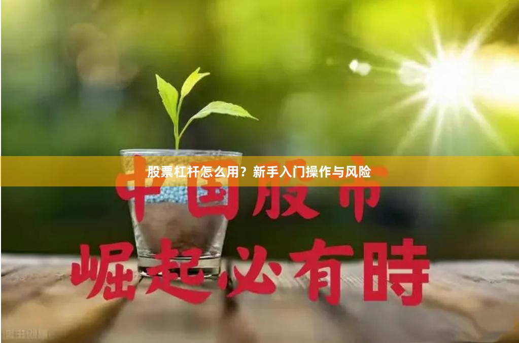 股票杠杆怎么用？新手入门操作与风险